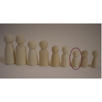 peg doll mini 4 cm of diertje